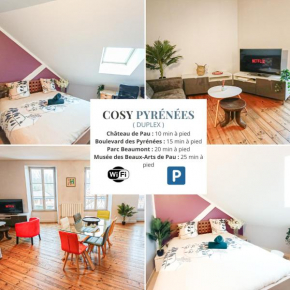 Cosy Pyrénées - T3 - Vue sur le château & garage